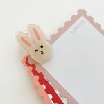 Bunny Acrylic Clip