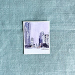 Nighttime Congress Avenue Polaroid Sticker