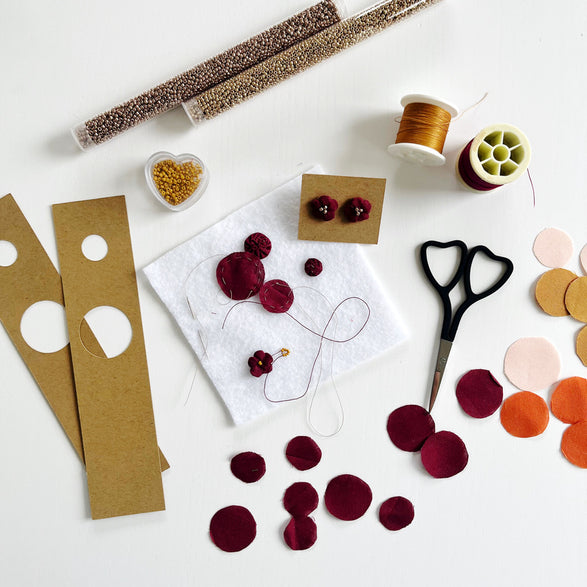 11.02.25 Jewelry: Flower Earrings Workshop Tickets (In-Studio)