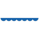 Blue Scalloped Die Cut Washi Tape - 20mm