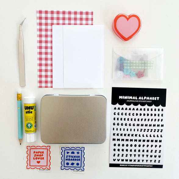Austin Stationery Club DIY Mini Journal Kit