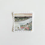 Mount Bonnell Stamp Sticker