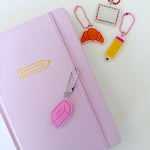 Eraser Bag + Journal Charm
