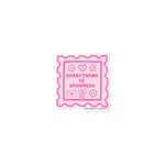 Ephemera Stamp Sticker