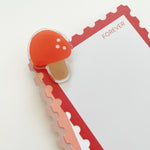 Mushroom Acrylic Clip