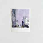 Nighttime Congress Avenue Polaroid Sticker