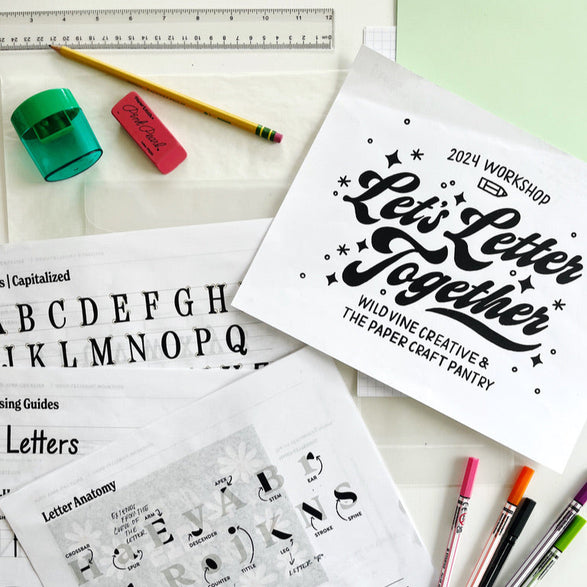10.05.25 Intro to Lettering Workshop Ticket (In-Studio)