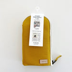 Large Yellow Canvas Standing Pencil Case