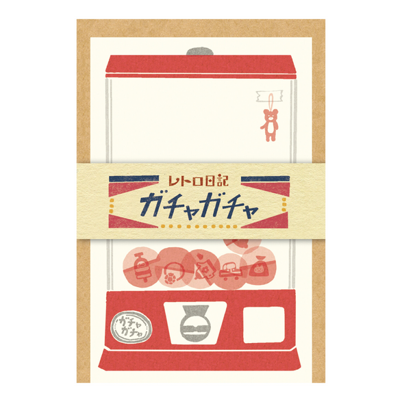 Furukawashiko Gacha Gacha Machine Letter Set