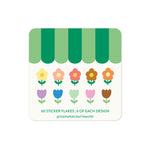 Flowers Sticker Flakes - Set of 60