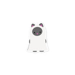 Ghostie Cat Sticker
