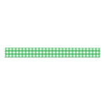 Green Gingham Washi Tape - 15mm