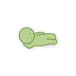 Green Friend Vinyl Sticker