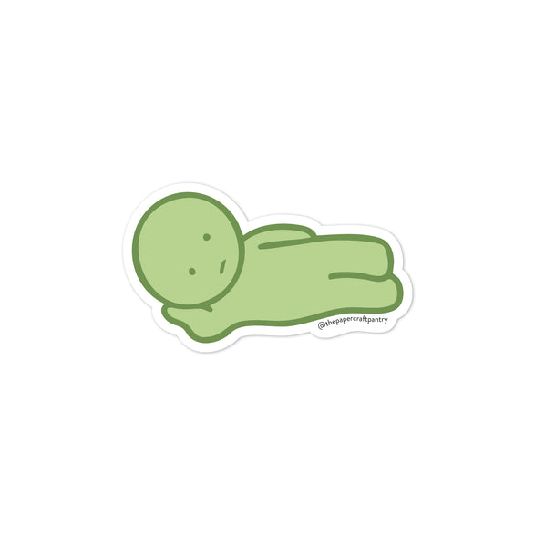 Green Friend Vinyl Sticker