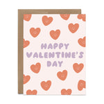 Valentine's Day Hearts Card