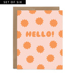Hello Pattern Greeting Card Boxed Set