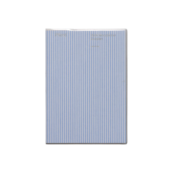 2026 Papillon Monthly Planner: Blue Stripe (B6)