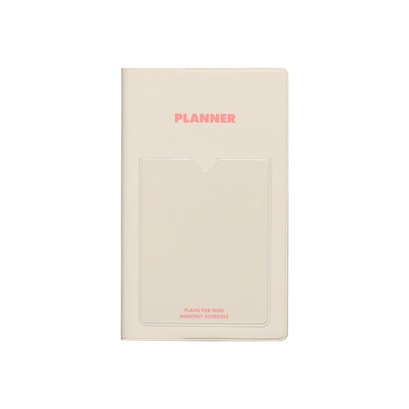 2026 Shine Monthly Planner: Ivory (B6 Slim)