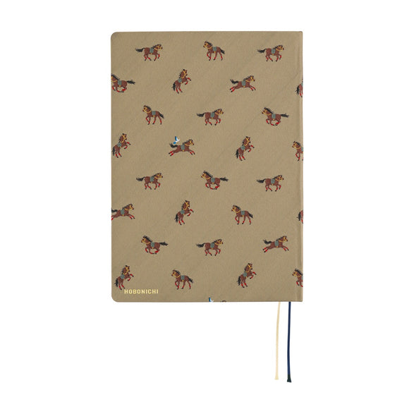 Pre-Order 2026 Hobonichi Techo HON (A6) Planner: Bow & Tie | Galloping Horses