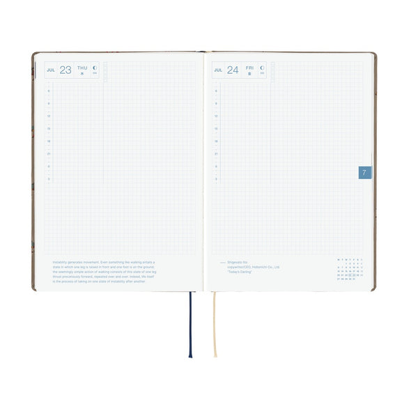 Pre-Order 2026 Hobonichi Techo HON (A6) Planner: Bow & Tie | Galloping Horses