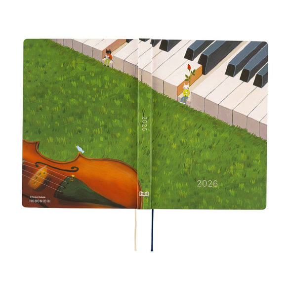 Pre-Order 2026 Hobonichi Techo HON (A5) Planner: Waiting on the Chord | Hiroko Kubota