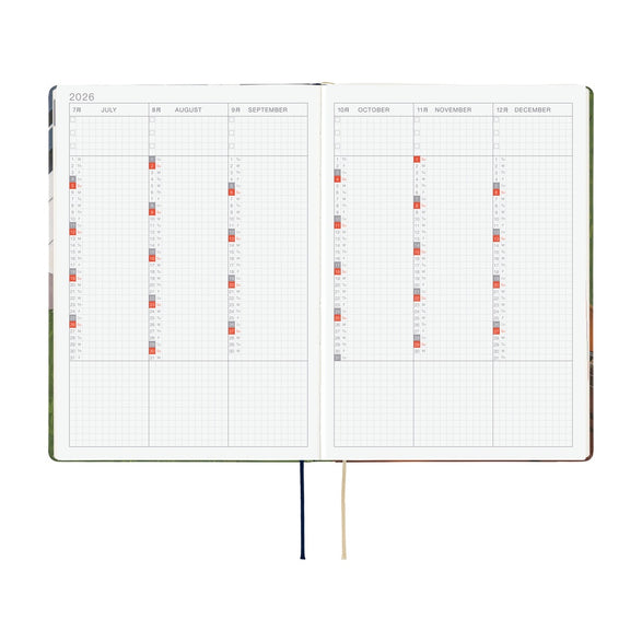 Pre-Order 2026 Hobonichi Techo HON (A5) Planner: Waiting on the Chord | Hiroko Kubota