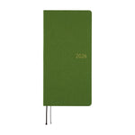 2026 Hobonichi Techo Weeks Mega Planner: Antique Green