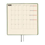 2026 Hobonichi Techo Weeks Mega Planner: Antique Green