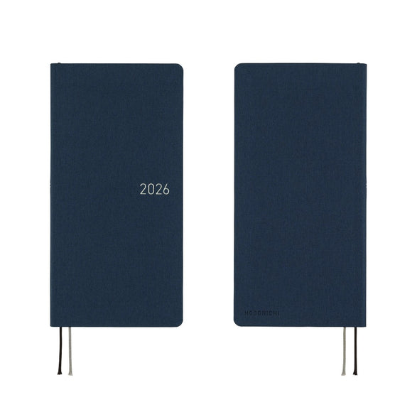 2026 Hobonichi Techo Weeks Mega Planner: Cosmo Blue