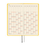 2026 Hobonichi Techo Weeks Mega: Full Moon Yellow
