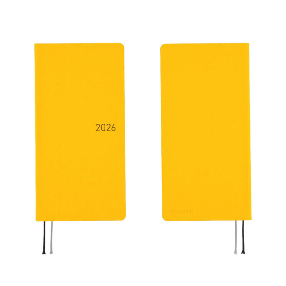 2026 Hobonichi Techo Weeks Mega: Full Moon Yellow