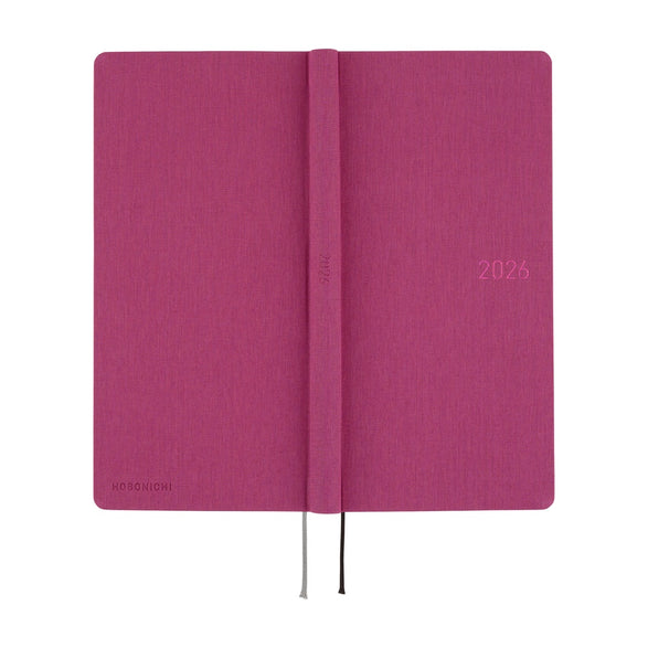 2026 Hobonichi Techo Weeks Mega Planner: Peony Purple