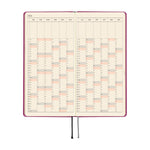 2026 Hobonichi Techo Weeks Mega Planner: Peony Purple