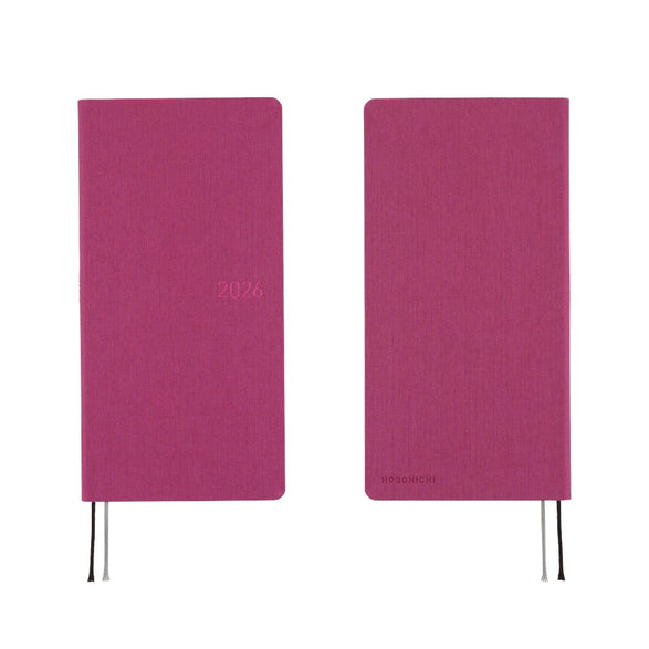 2026 Hobonichi Techo Weeks Mega Planner: Peony Purple