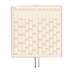 2026 Hobonichi Techo Weeks Mega Planner: Strawberry Milk