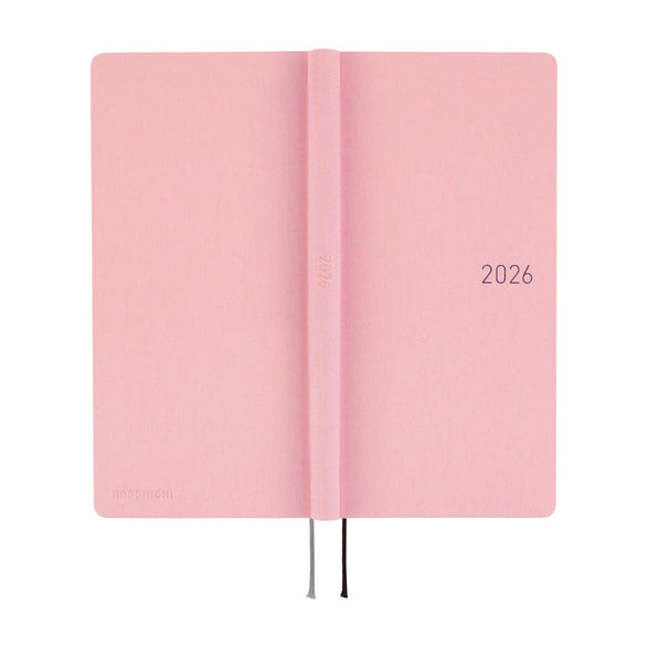 2026 Hobonichi Techo Weeks Mega Planner: Strawberry Milk