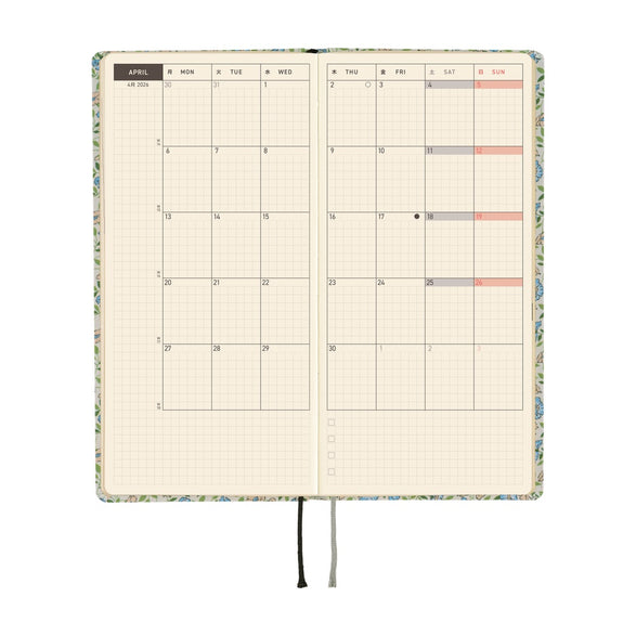 2026 Hobonichi Weeks Planner: Liberty Fabrics | Sashia Kiora