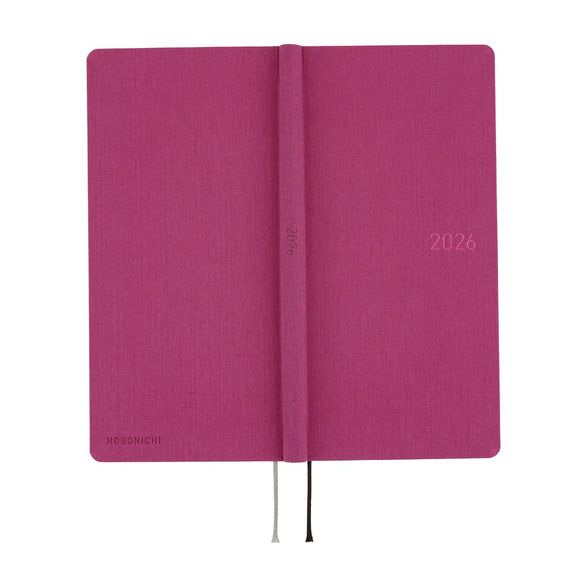 2026 Hobonichi Techo Weeks  Planner: Peony Purple