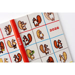 2026 Hobonichi Weeks Planner: 100% Orange | Squirrel's Moving Day