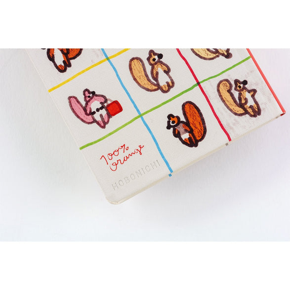 2026 Hobonichi Weeks Planner: 100% Orange | Squirrel's Moving Day