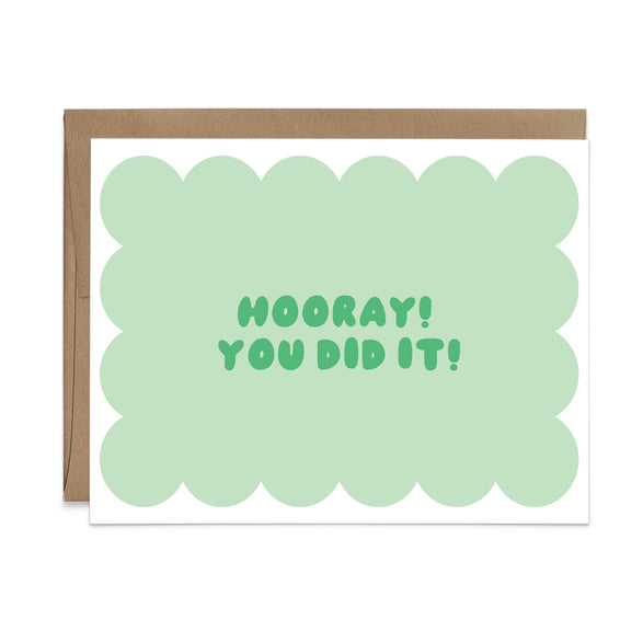 You Did It! Card