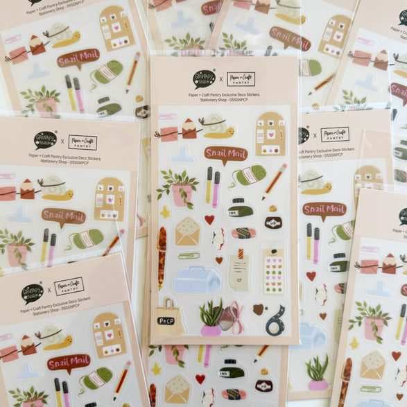 Grumpy Nook x Paper + Craft Pantry Sticker Sheet