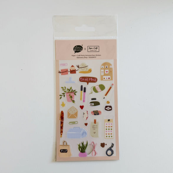 Grumpy Nook x Paper + Craft Pantry Sticker Sheet