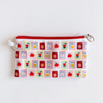 Zipper Pouch: Cozy Stamps