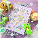 Trinket Collector Sticker Sheet