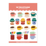 In The Kitchen Sticker Sheet