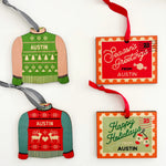 Blue & Red Austin Sweater Ornament