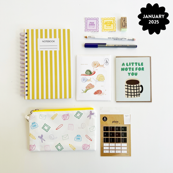 The Paper + Craft Pantry Stationery Club Subscription Box