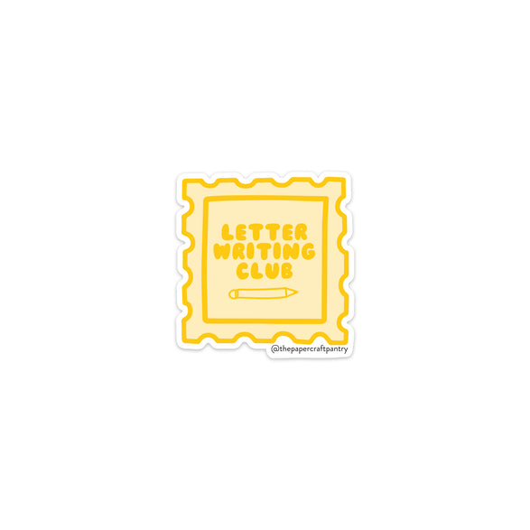 Letter Writing Club Sticker
