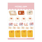 Letters + Mail Sticker Sheet